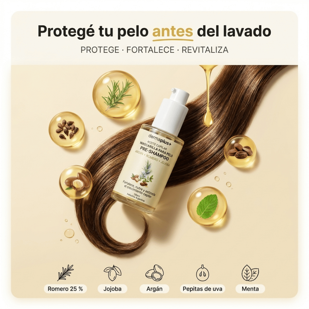 Aceite Capilar Pre-Shampoo Fortalecedor
