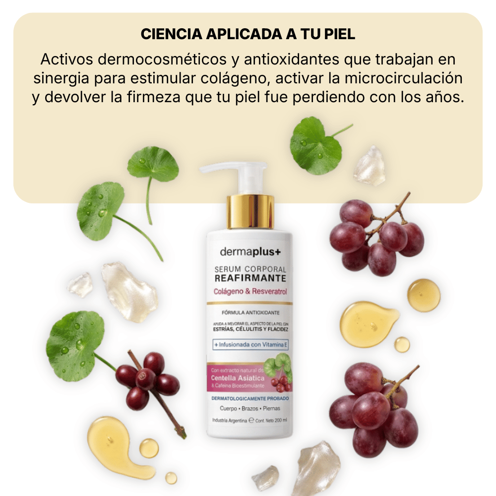 Serum Corporal Reafirmante - Colageno & Resveratrol