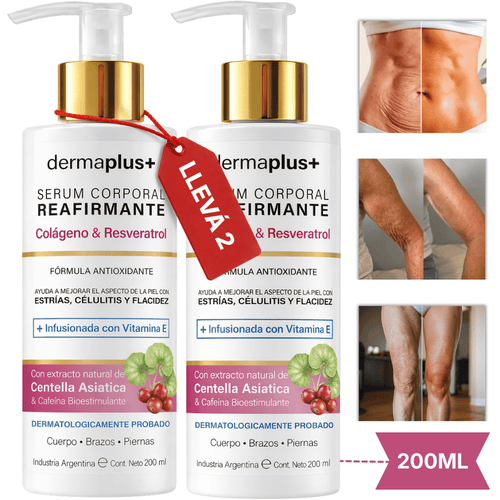 Serum Corporal Reafirmante - Colageno & Resveratrol