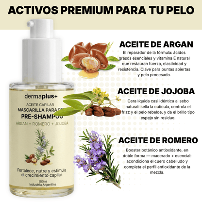 Aceite Capilar Pre-Shampoo Fortalecedor