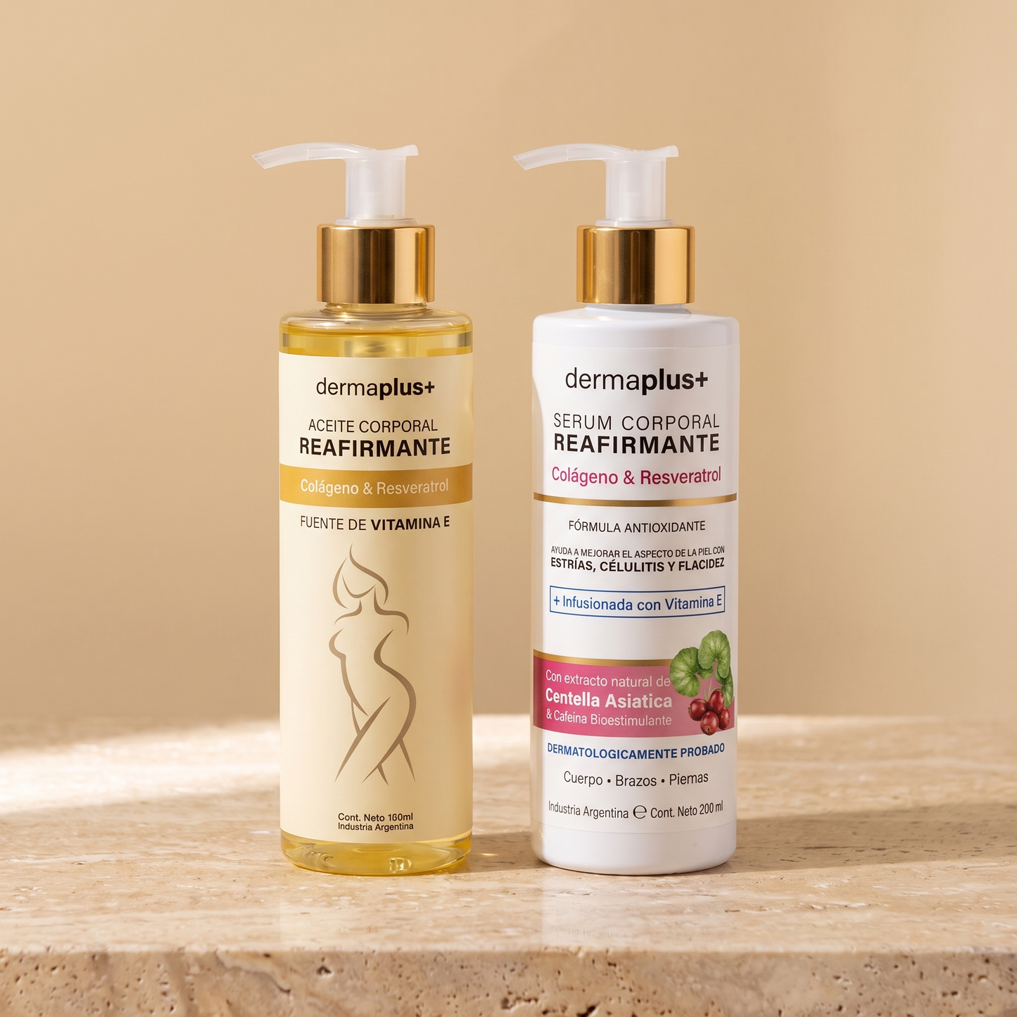 Protocolo Reafirmante dermaplus+ — Sérum y Aceite Corporal