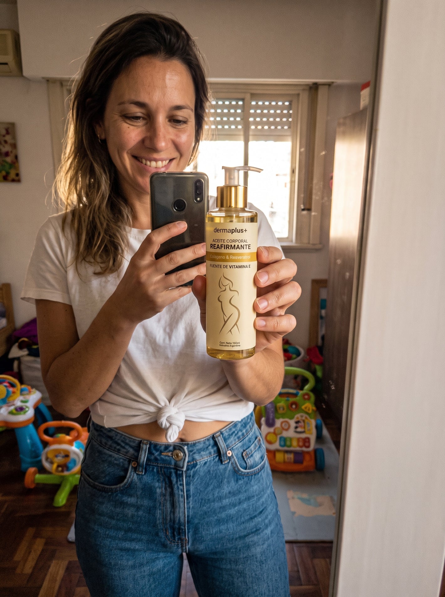 Julieta: dejé de esconder la panza